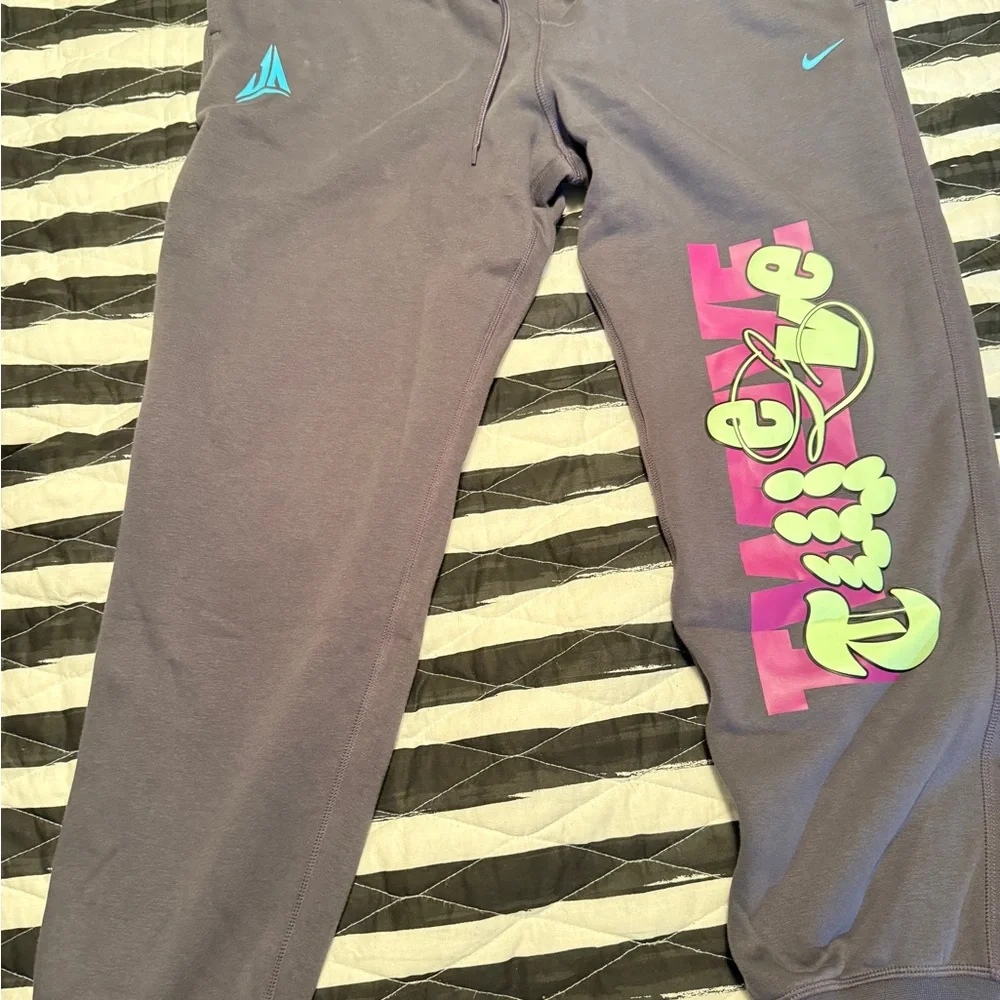 Nike Ja Morant fleece sweatsuit size XL brand new with tags basketball - Picture 7 of 9